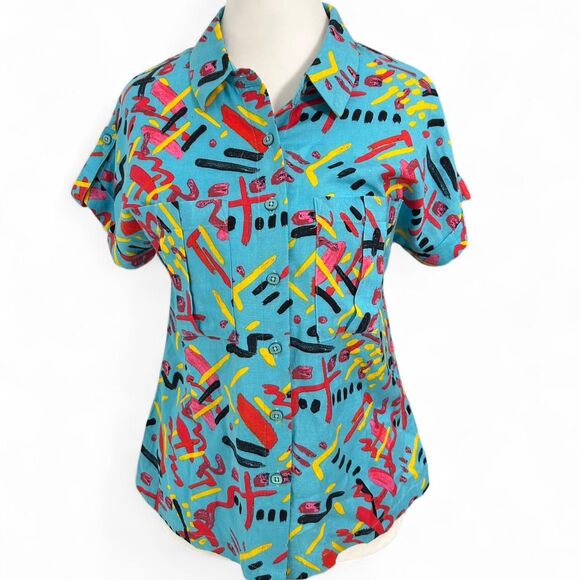 Vero Moda Retro button down - Picture 1 of 8